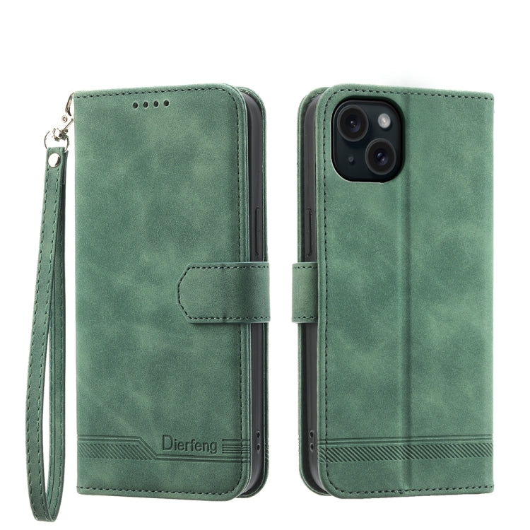 Dierfeng Dream Line TPU + PU Leather Phone Case, Series 1