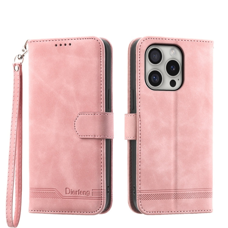 Dierfeng Dream Line TPU + PU Leather Phone Case, Series 1