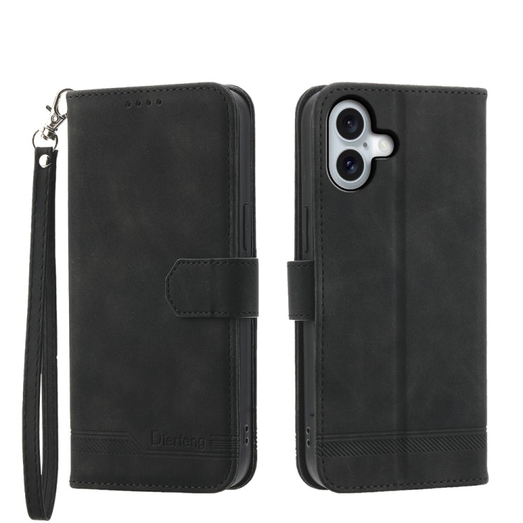 Dierfeng Dream Line TPU + PU Leather Phone Case, Series 1