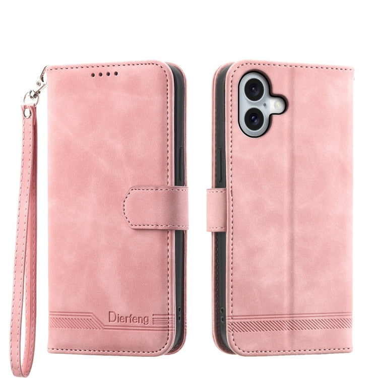 Dierfeng Dream Line TPU + PU Leather Phone Case, Series 1