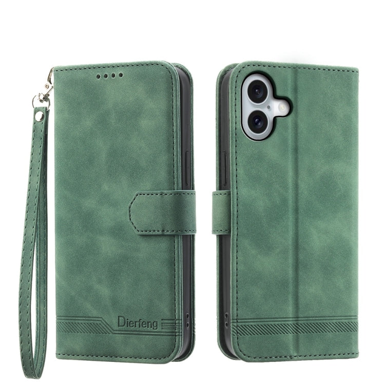 Dierfeng Dream Line TPU + PU Leather Phone Case, Series 1