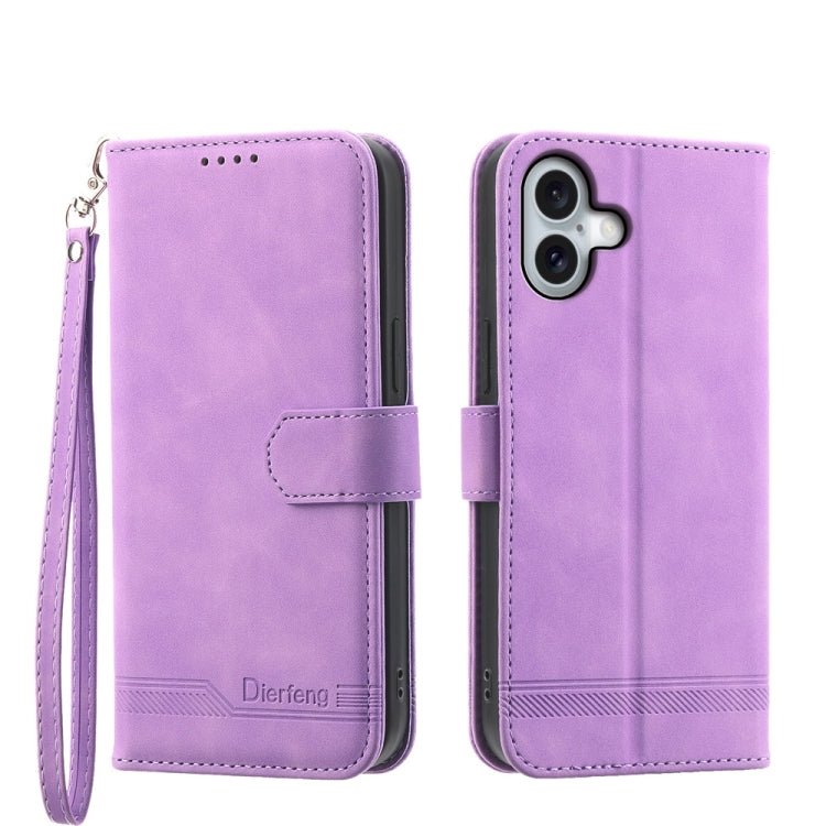 Dierfeng Dream Line TPU + PU Leather Phone Case, Series 1