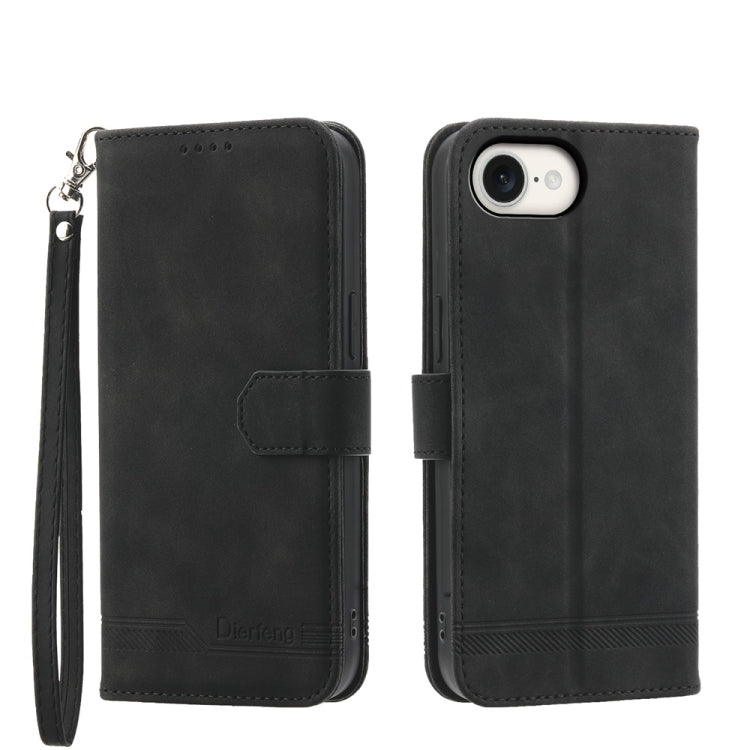 Dierfeng Dream Line TPU + PU Leather Phone Case, Series 1