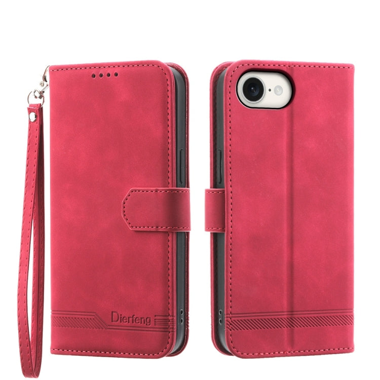 Dierfeng Dream Line TPU + PU Leather Phone Case, Series 1