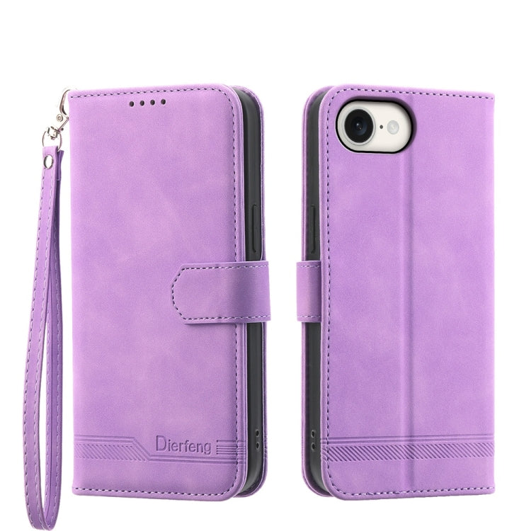 Dierfeng Dream Line TPU + PU Leather Phone Case, Series 1