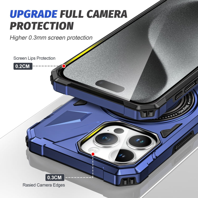 MagSafe Magnetic Shockproof Phone Case with Ring Holder, For iPhone 12 Pro Max, For iPhone 11