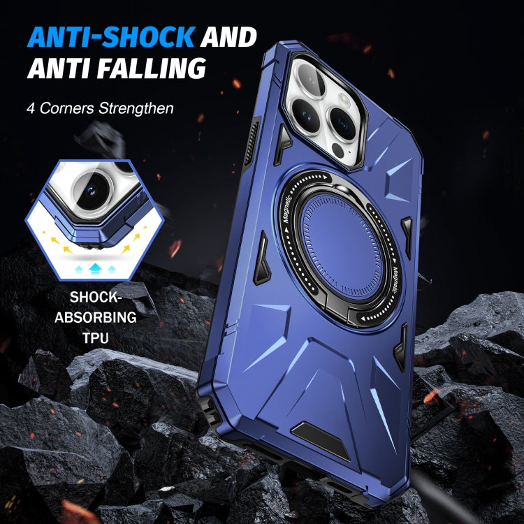 MagSafe Magnetic Shockproof Phone Case with Ring Holder, For iPhone 12 Pro Max, For iPhone 11