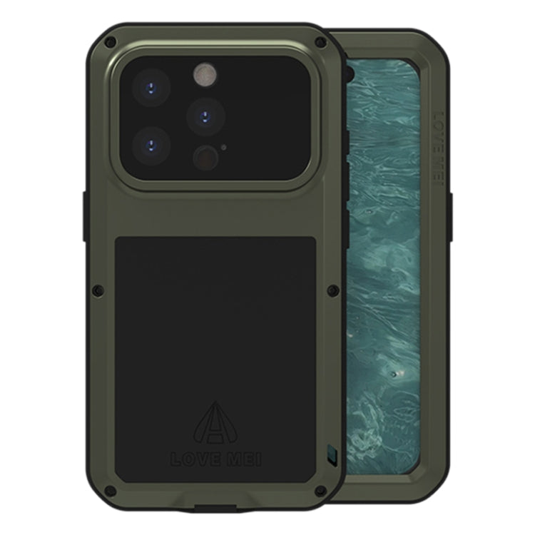 LOVE MEI Metal Shockproof Life Waterproof Dustproof Phone Case, Series 1