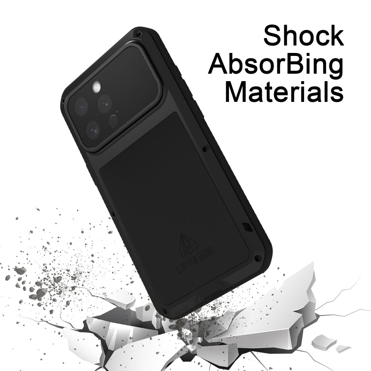 LOVE MEI Metal Shockproof Life Waterproof Dustproof Phone Case, Series 2