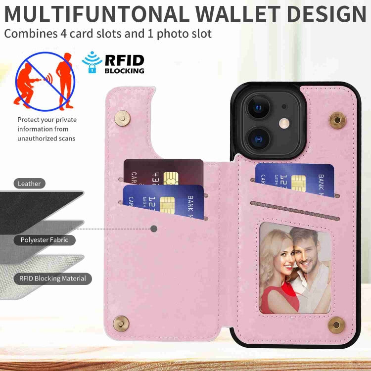 Printed Double Buckle RFID Anti-theft Phone Case, Series 1