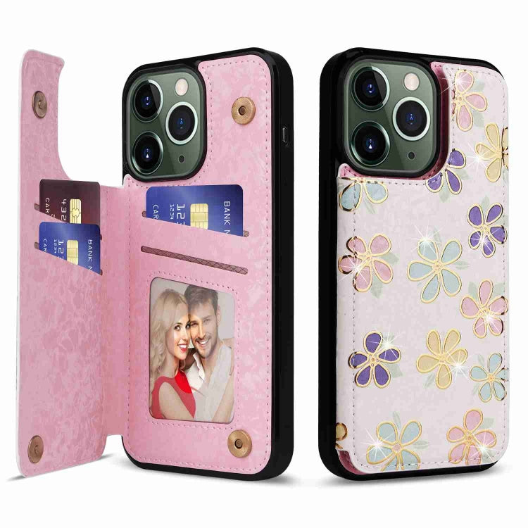 Printed Double Buckle RFID Anti-theft Phone Case, Series 1