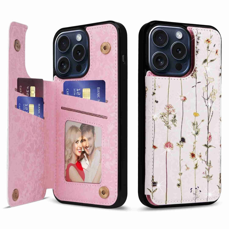 Printed Double Buckle RFID Anti-theft Phone Case, Series 1