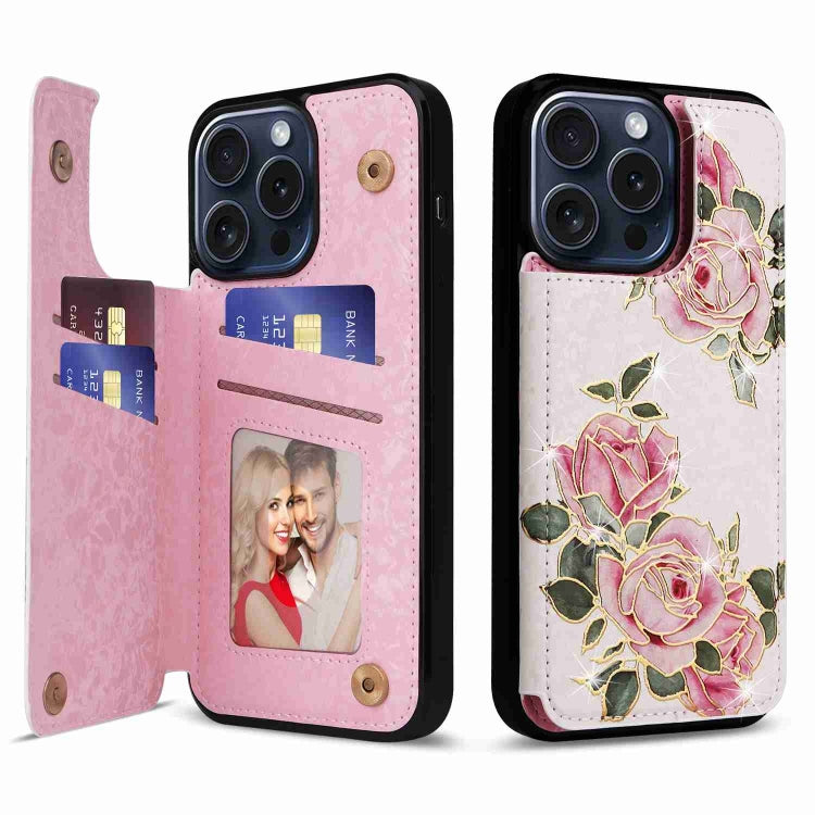 Printed Double Buckle RFID Anti-theft Phone Case, Series 1