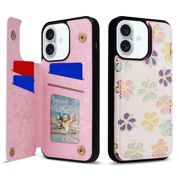 Printed Double Buckle RFID Anti-theft Phone Case, Series 1