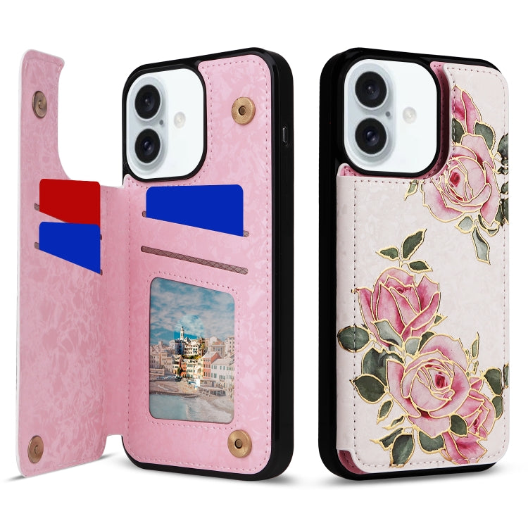 Printed Double Buckle RFID Anti-theft Phone Case, Series 1