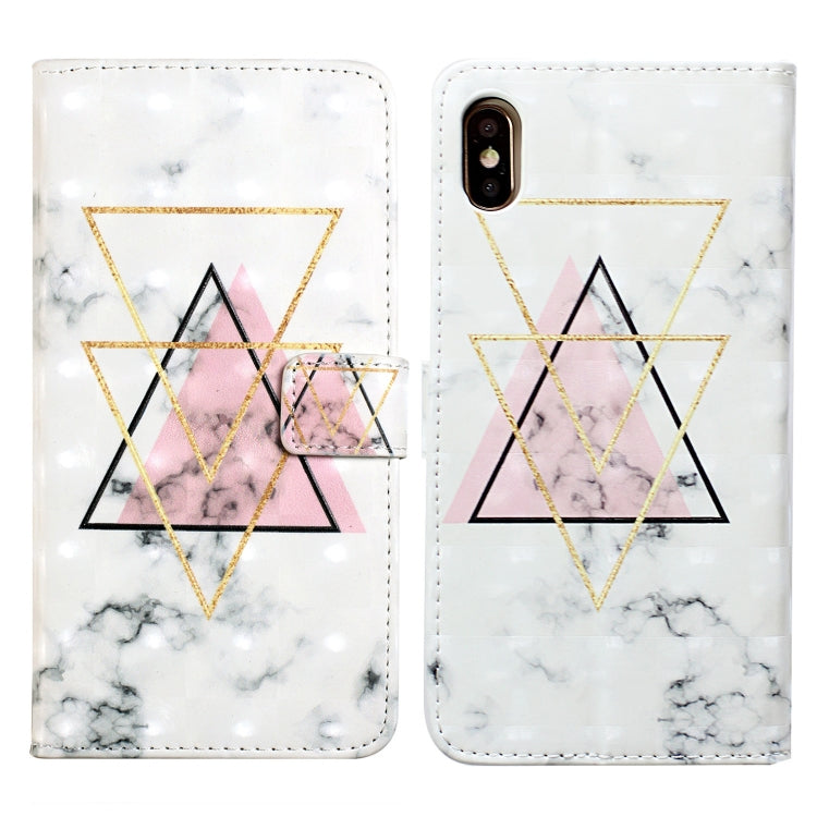 Oil Embossed 3D Drawing Leather Phone Case, For iPhone XR, For iPhone XS Max
