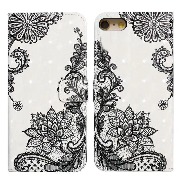 Oil Embossed 3D Drawing Leather Phone Case, For iPhone 7 Plus / 8 Plus