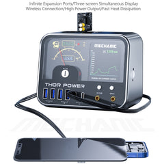 Mechanic Thor Power Intelligent DC Regulated Diagnostic Supply Power with Expansion Interface