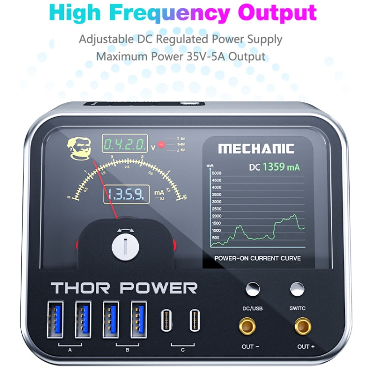 Mechanic Thor Power Intelligent DC Regulated Diagnostic Supply Power with Expansion Interface