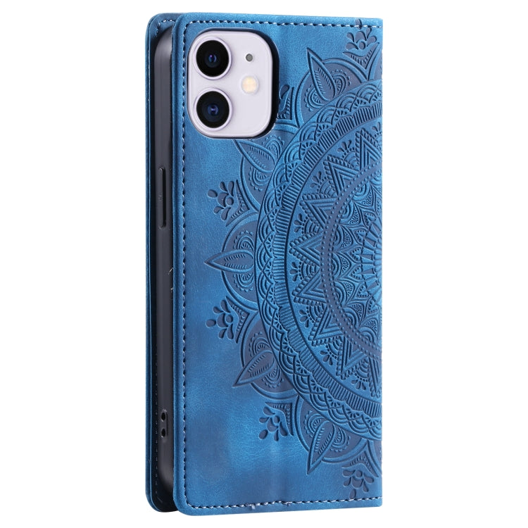 Totem Embossed Magnetic Leather Phone Case, Series 1