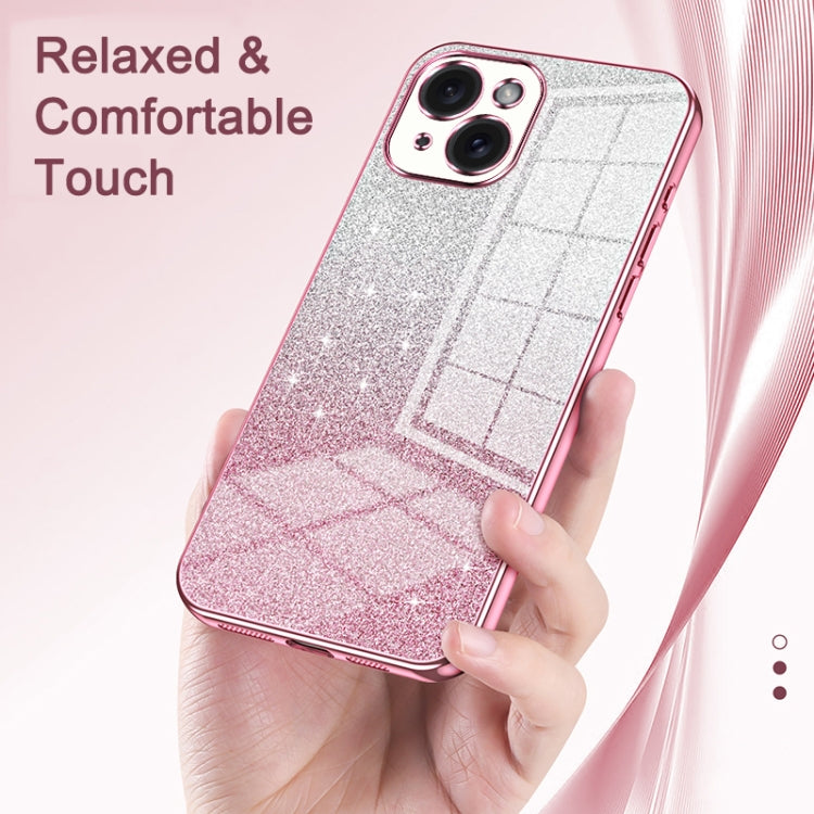 Gradient Glitter Powder Electroplated Phone Case, Series 1