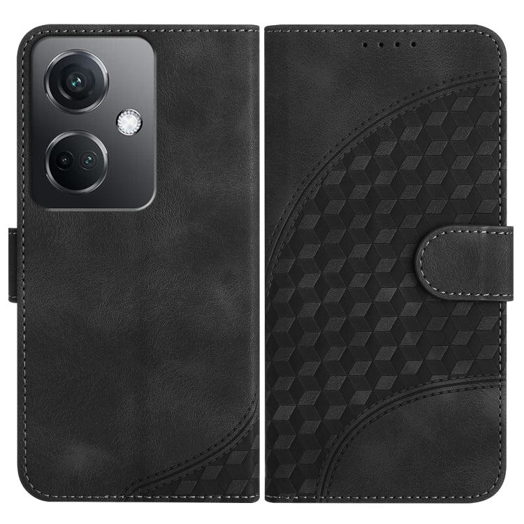 YX0060 Elephant Head Embossed Phone Leather Case with Lanyard, Series 1