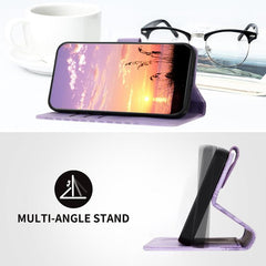 Elephant Head Embossed Phone Leather Case with Lanyard, For OPPO A5 Pro 5G, For OPPO Reno13 F 4G / 5G, For OPPO Find X8