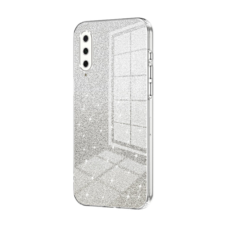 Gradient Glitter Powder Electroplated Phone Case, For Xiaomi Mi CC9e / Mi A3, For Xiaomi Mi 9