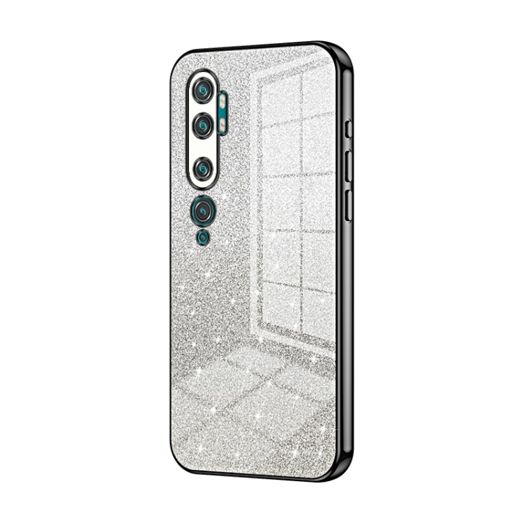 Gradient Glitter Powder Electroplated Phone Case, For Xiaomi Mi CC9 Pro / Mi Note 10, For Xiaomi Mi CC9e / Mi A3, For Xiaomi Mi 9