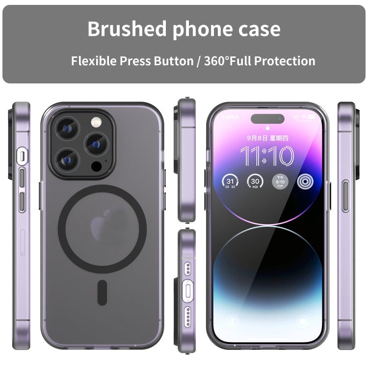 MagSafe Frosted Translucent TPU + PC Full Coverage Phone Case, Series 1