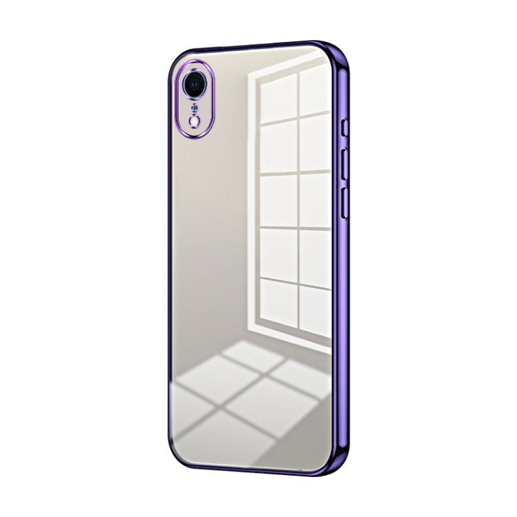 Transparent Plating Fine Hole Phone Case, Series 1