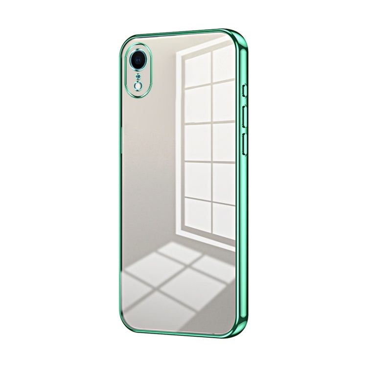 Transparent Plating Fine Hole Phone Case, Series 1