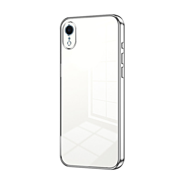 Transparent Plating Fine Hole Phone Case, Series 1