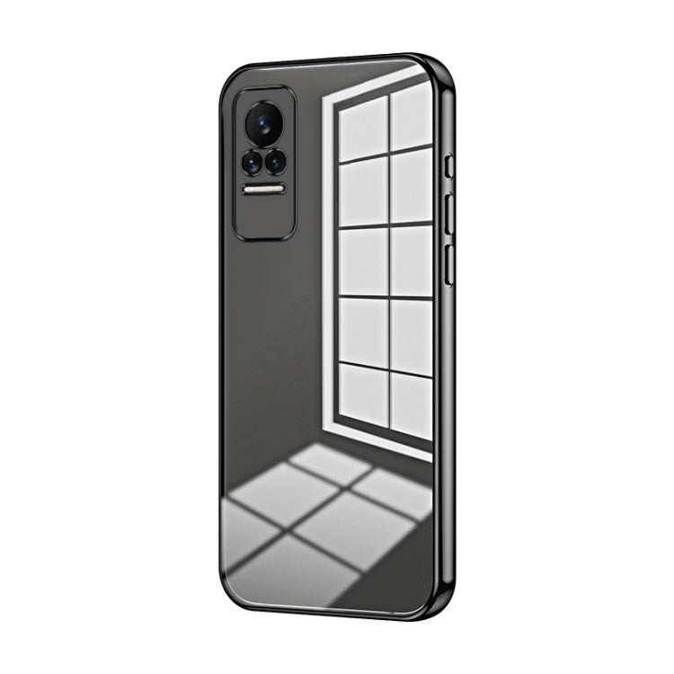 Transparent Plating Fine Hole Phone Case, For Xiaomi Civi / Civi 1S, For Xiaomi Poco M4 Pro, For Xiaomi Poco X4 Pro 5G, For Xiaomi 12 / 12X
