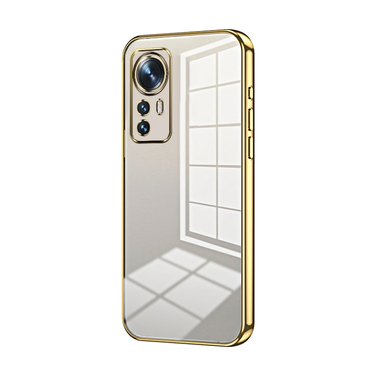 Transparent Plating Fine Hole Phone Case, For Xiaomi Civi / Civi 1S, For Xiaomi Poco M4 Pro, For Xiaomi Poco X4 Pro 5G, For Xiaomi 12 / 12X