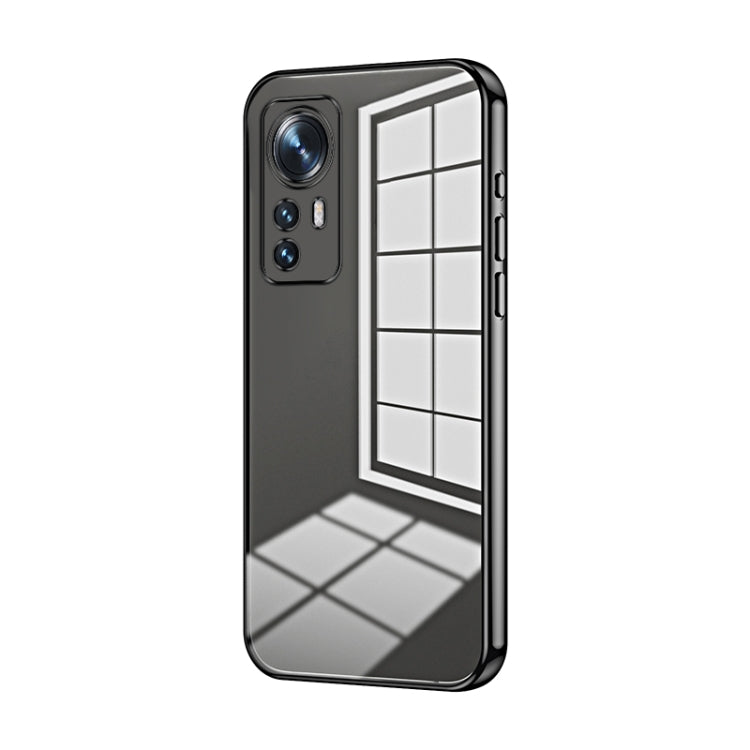 Transparent Plating Fine Hole Phone Case, For Xiaomi Civi / Civi 1S, For Xiaomi Poco M4 Pro, For Xiaomi Poco X4 Pro 5G, For Xiaomi 12 / 12X
