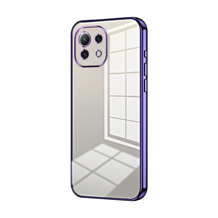 Transparent Plating Fine Hole Phone Case, Series 1