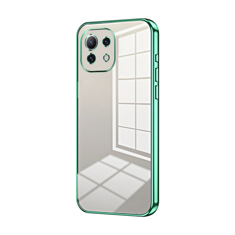 Transparent Plating Fine Hole Phone Case, Series 1