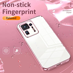 Transparent Plating Fine Hole Phone Case, Series 1