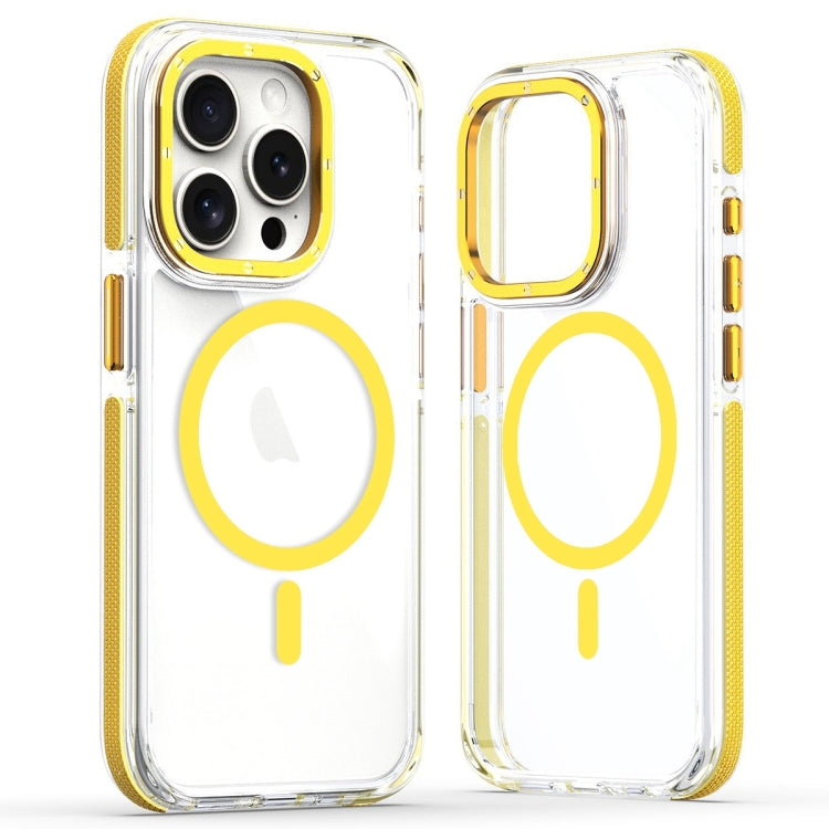 Dual-Color Clear Acrylic Hybrid TPU MagSafe Phone Case, For iPhone 11 Pro Max, For iPhone 11, For iPhone 11 Pro