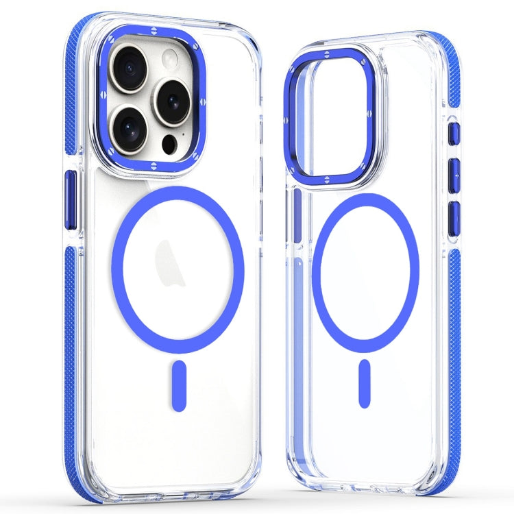 Dual-Color Clear Acrylic Hybrid TPU MagSafe Phone Case, For iPhone 11 Pro Max, For iPhone 11, For iPhone 11 Pro