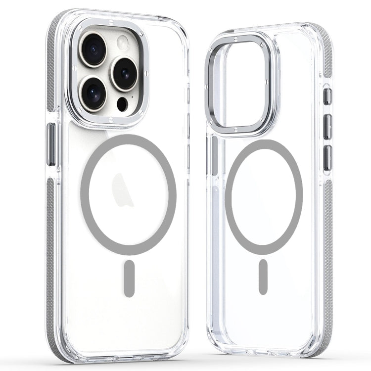 Dual-Color Clear Acrylic Hybrid TPU MagSafe Phone Case, For iPhone 11 Pro Max, For iPhone 11, For iPhone 11 Pro