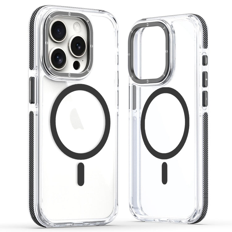 Dual-Color Clear Acrylic Hybrid TPU MagSafe Phone Case, For iPhone 11 Pro Max, For iPhone 11, For iPhone 11 Pro