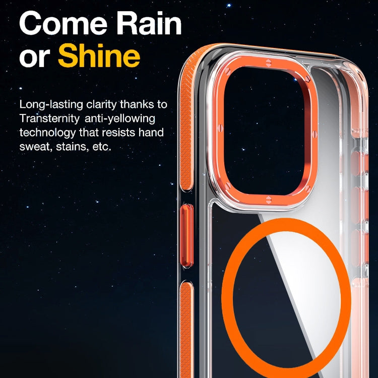 Dual-Color Clear Acrylic Hybrid TPU MagSafe Phone Case, For iPhone 11 Pro Max, For iPhone 11, For iPhone 11 Pro
