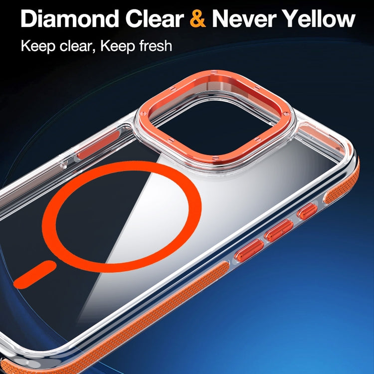 Dual-Color Clear Acrylic Hybrid TPU MagSafe Phone Case, For iPhone 11 Pro Max, For iPhone 11, For iPhone 11 Pro