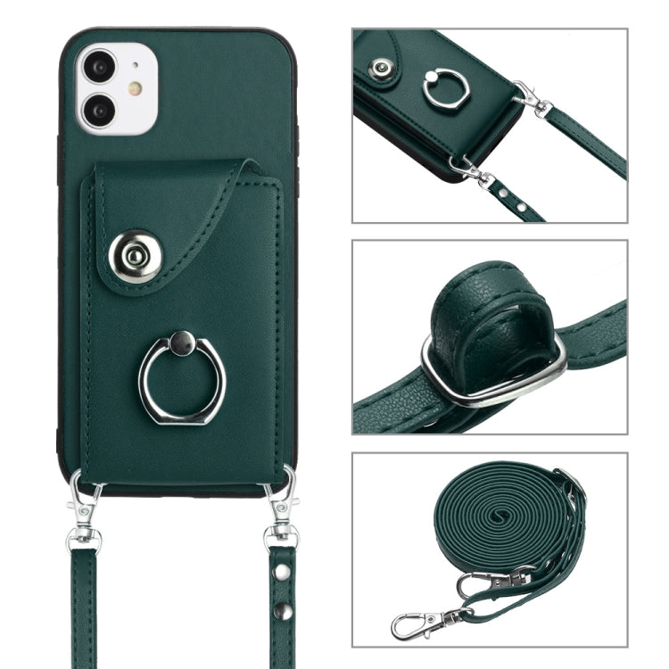 Organ Card Bag Ring Holder Phone Case with Long Lanyard, Series 1