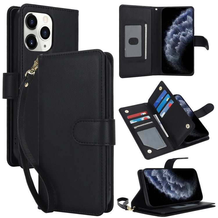 Multi-Card Wallet RFID Leather Phone Case, For iPhone 11 Pro Max, For iPhone 11, For iPhone 11 Pro