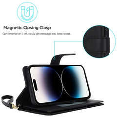 Multi-Card Wallet RFID Leather Phone Case, For iPhone 11 Pro Max, For iPhone 11, For iPhone 11 Pro