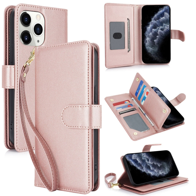 Multi-Card Wallet RFID Leather Phone Case, For iPhone 11 Pro Max, For iPhone 11, For iPhone 11 Pro