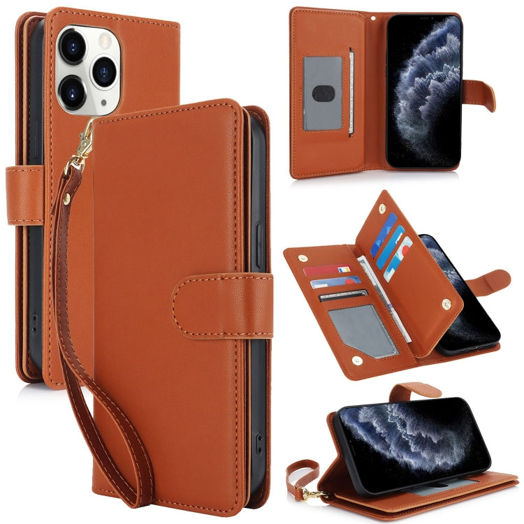 Multi-Card Wallet RFID Leather Phone Case, For iPhone 11 Pro Max, For iPhone 11, For iPhone 11 Pro